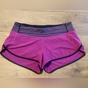 Lululemon Speed Short, EUC, Size 10